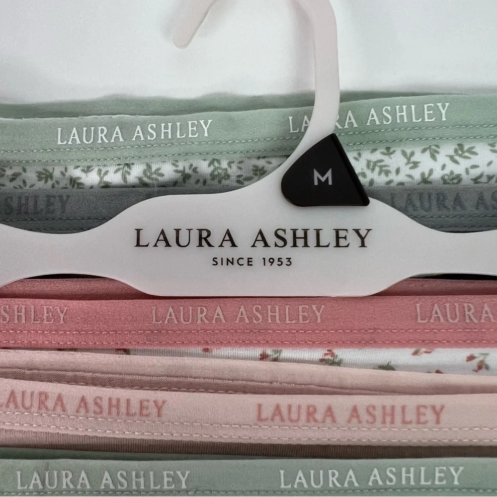 Laura Ashley Women’s Panties Sz Medium Pkg/5 Briefs Multi Colors MSRP $48 - Picture 3 of 7